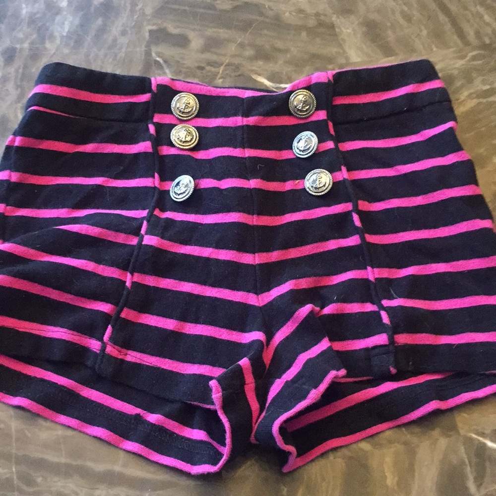 High waisted shorts